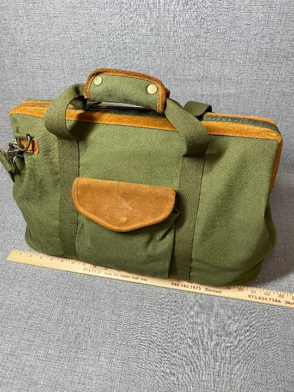 Vintage Eddie Bauer Duffle Bag for Travel Canvas Suede Duffel Bag Carry on Men